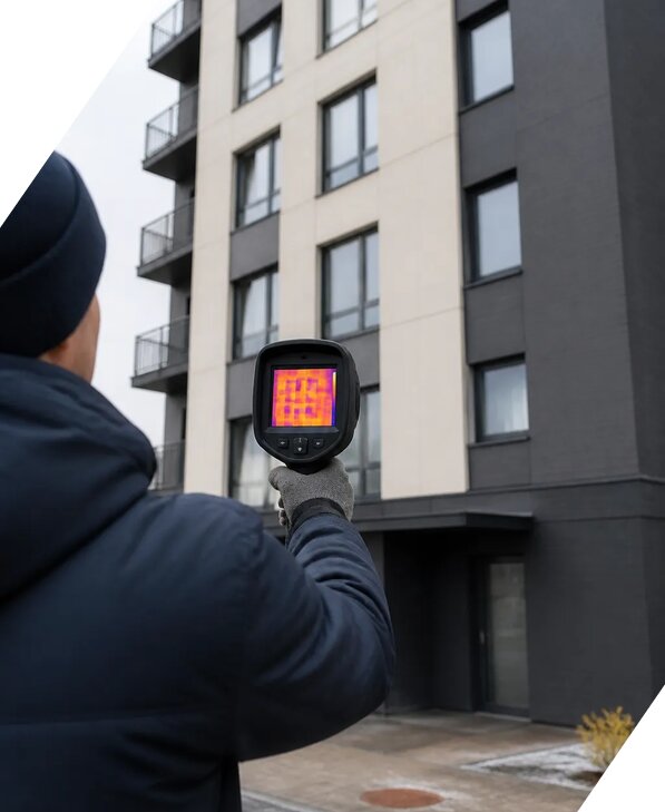 Тепловизионное обследование зданий в Острогожске от 5216 р. | ЭкспертизаРоссия